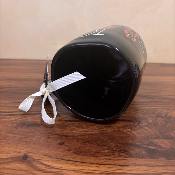 Rae Dunn TOXIC Mug Halloween 2025 Black Floral Witchy Goth Coffee Mug - Picture 6 of 7